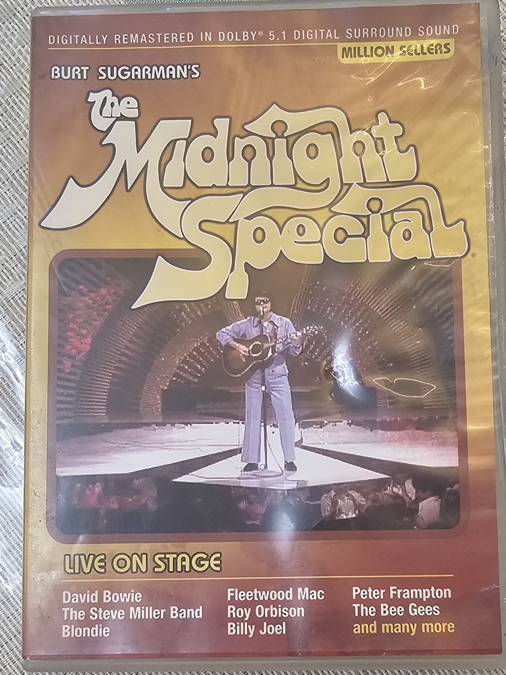 The Midnight Special Live On Stage VHS — Yellow/Gold Cover